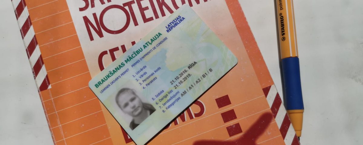 Baltās tiesības jeb mācību braukšanas atļauja